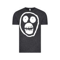 Vintage Black the mighty boosh monkey skull Vintage Tee - linhVisuals