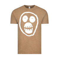 Vintage Coffee the mighty boosh monkey skull Vintage Tee - linhVisuals