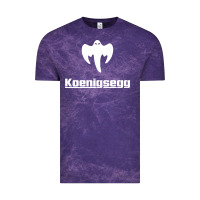 Cloud Purple ghost koenisegg Vintage Tee - linhVisuals