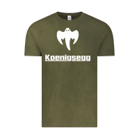 Vintage Olive ghost koenisegg Vintage Tee - linhVisuals