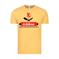 Vintage Mustard ichiban steakhouse Vintage Tee - linhVisuals