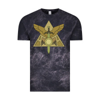 Cloud Black hexside covens Vintage Tee - linhVisuals