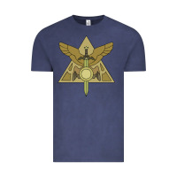 Vintage Denim hexside covens Vintage Tee - linhVisuals