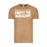 Vintage Camel when in doubt empty the magazine Vintage Tee - linhVisuals