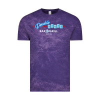 Cloud Purple roadhouse double deuce Vintage Tee - linhVisuals