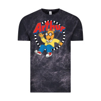 Cloud Black Funko Up Arthur Vintage Tee - linhVisuals