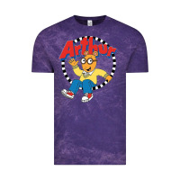 Cloud Purple Funko Up Arthur Vintage Tee - linhVisuals