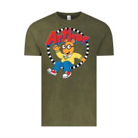 Vintage Olive Funko Up Arthur Vintage Tee - linhVisuals