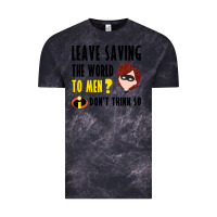 Cloud Black the incredibles glitter Vintage Tee - linhVisuals