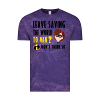 Cloud Purple the incredibles glitter Vintage Tee - linhVisuals