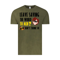 Vintage Olive the incredibles glitter Vintage Tee - linhVisuals
