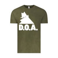 Vintage Olive the doa punk new silhouette design Vintage Tee - linhVisuals