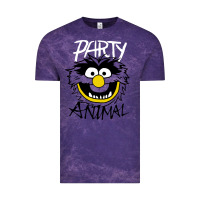 Cloud Purple the muppets party animal Vintage Tee - linhVisuals