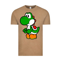 Vintage Coffee Yoshi Green Vintage Tee - linhVisuals