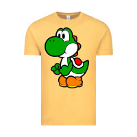 Vintage Mustard Yoshi Green Vintage Tee - linhVisuals