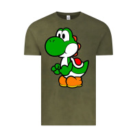 Vintage Olive Yoshi Green Vintage Tee - linhVisuals