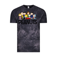 Cloud Black the peanuts Vintage Tee - linhVisuals