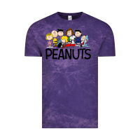 Cloud Purple the peanuts Vintage Tee - linhVisuals