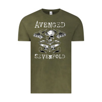 Vintage Olive avenged sevenfold 42 Vintage Tee - linhVisuals