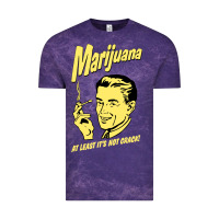 Cloud Purple the marijuana weed Vintage Tee - linhVisuals