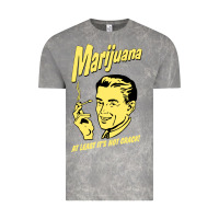 Cloud Rock the marijuana weed Vintage Tee - linhVisuals