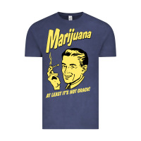 Vintage Denim the marijuana weed Vintage Tee - linhVisuals