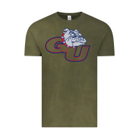Vintage Olive gonzaga bulldogs Vintage Tee - linhVisuals