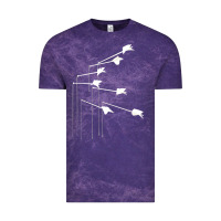 Cloud Purple the modest mouse Vintage Tee - linhVisuals