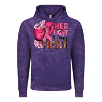 Cloud Purple her fight is our fight Vintage Hoodie - NancyCooperArtShop
