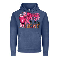 Vintage Denim her fight is our fight Vintage Hoodie - NancyCooperArtShop