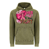 Vintage Olive her fight is our fight Vintage Hoodie - NancyCooperArtShop