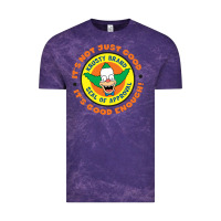 Cloud Purple krusty the clown Vintage Tee - linhVisuals
