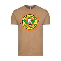 Vintage Coffee krusty the clown Vintage Tee - linhVisuals