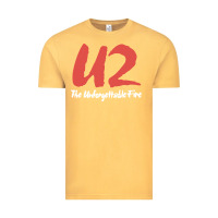 Vintage Mustard U two unforgettable fire Vintage Tee - linhVisuals