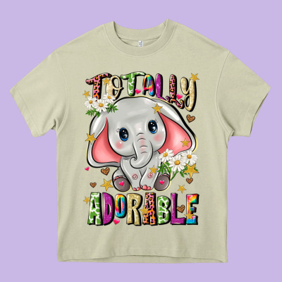 Totally Adorable Heavy Core Tee Designed By Jahusdesignshop