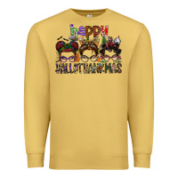 Antique Gold happy hallothanksmas Premium Sweatshirt - SublimationCraftShop