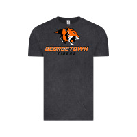 Vintage Black georgetown college tiger Vintage Tee - linhVisuals