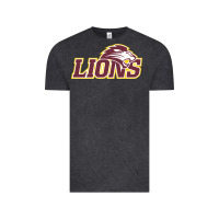 Vintage Black freed–hardeman university lion Vintage Tee - linhVisuals