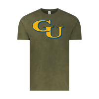 Vintage Olive graceland university yellowjacket Vintage Tee - linhVisuals