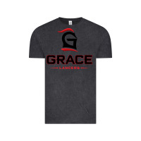 Vintage Black grace college & seminary lancers1 vectorized Vintage Tee - linhVisuals