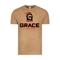 Vintage Camel grace college & seminary lancers1 vectorized Vintage Tee - linhVisuals
