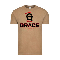Vintage Coffee grace college & seminary lancers1 vectorized Vintage Tee - linhVisuals