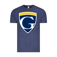 Vintage Denim graceland university yellowjackets vectorized Vintage Tee - linhVisuals