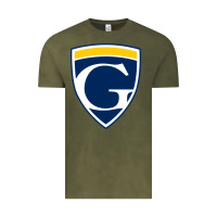 Vintage Olive graceland university yellowjackets vectorized Vintage Tee - linhVisuals
