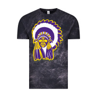 Cloud Black haskell indian Vintage Tee - linhVisuals