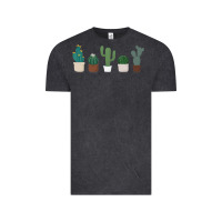Vintage Black cute plant Vintage Tee - linhVisuals