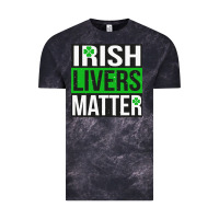 Cloud Black irish livers matter   funny st patricks day irish drinking t shirts te Vintage Tee - linhVisuals