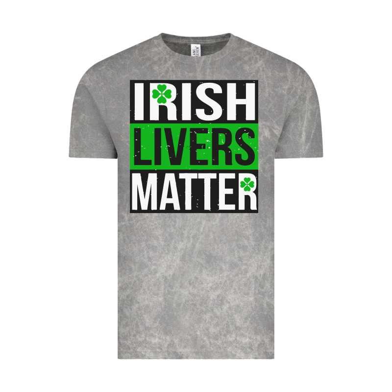 Irish Livers Matter   Funny St Patricks Day Irish Drinking T Shirts Te Vintage Tee by linhVisuals | Teevron