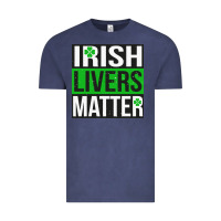 Vintage Denim irish livers matter   funny st patricks day irish drinking t shirts te Vintage Tee - linhVisuals