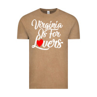 Vintage Coffee virginia is for lovers Vintage Tee - linhVisuals